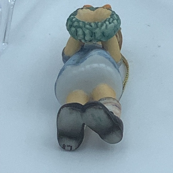 Vintage Goebel “Wreath of Joy” and “Christmas Bouquet” Christmas Ornaments - Picture 7 of 12